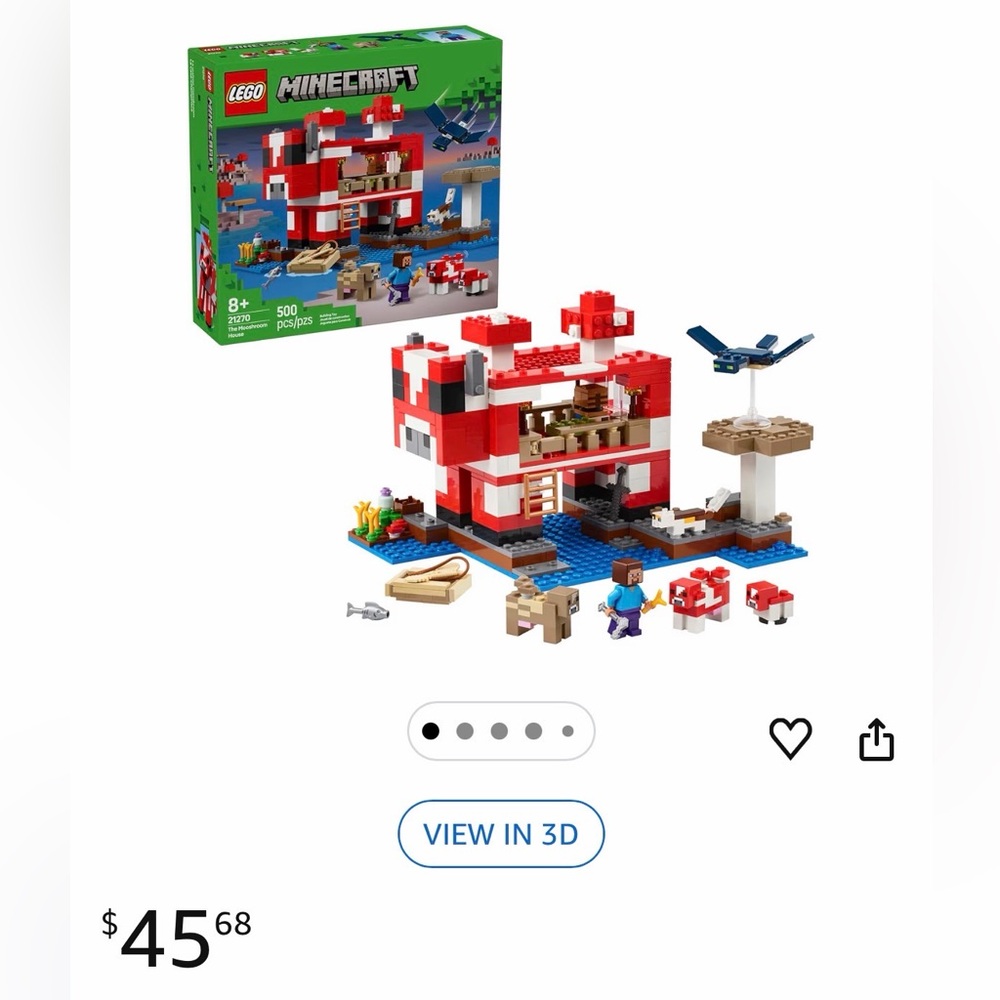 Lego Creative Building Blocks in Red, Blue, Green, and Gray